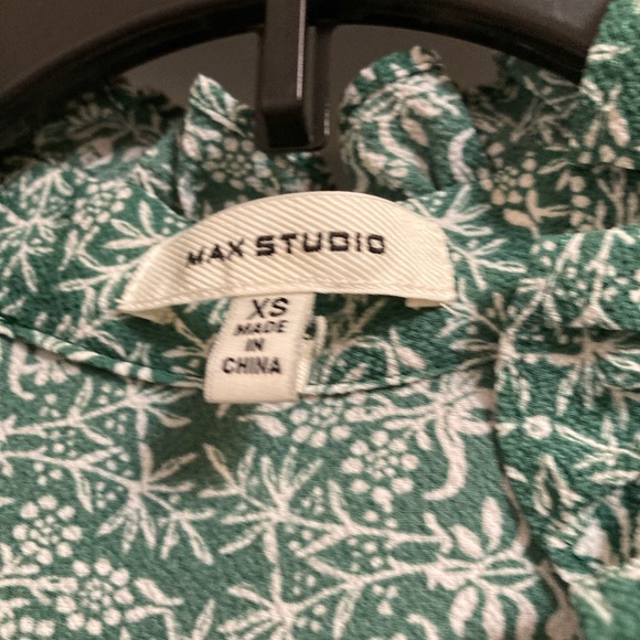 Max Studio Teal Floral Maxi Dress - Picture 6 of 6